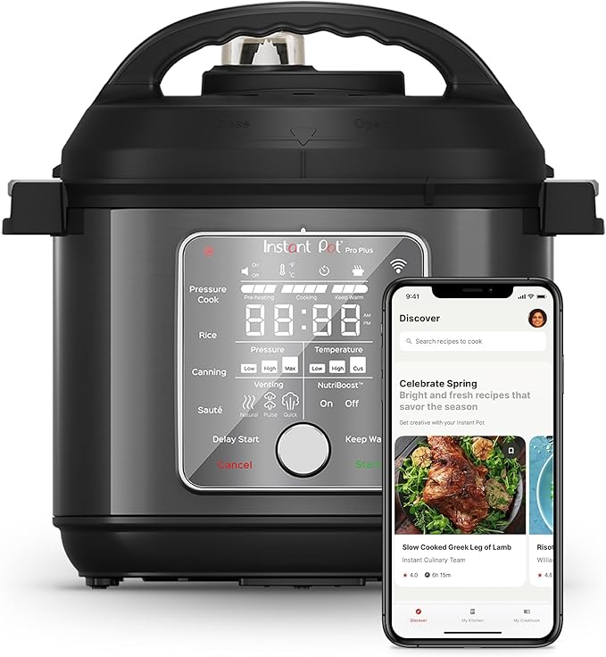 Instant Pot Pro Plus Smart 10‑en‑1 con Wi‑Fi (6 L)