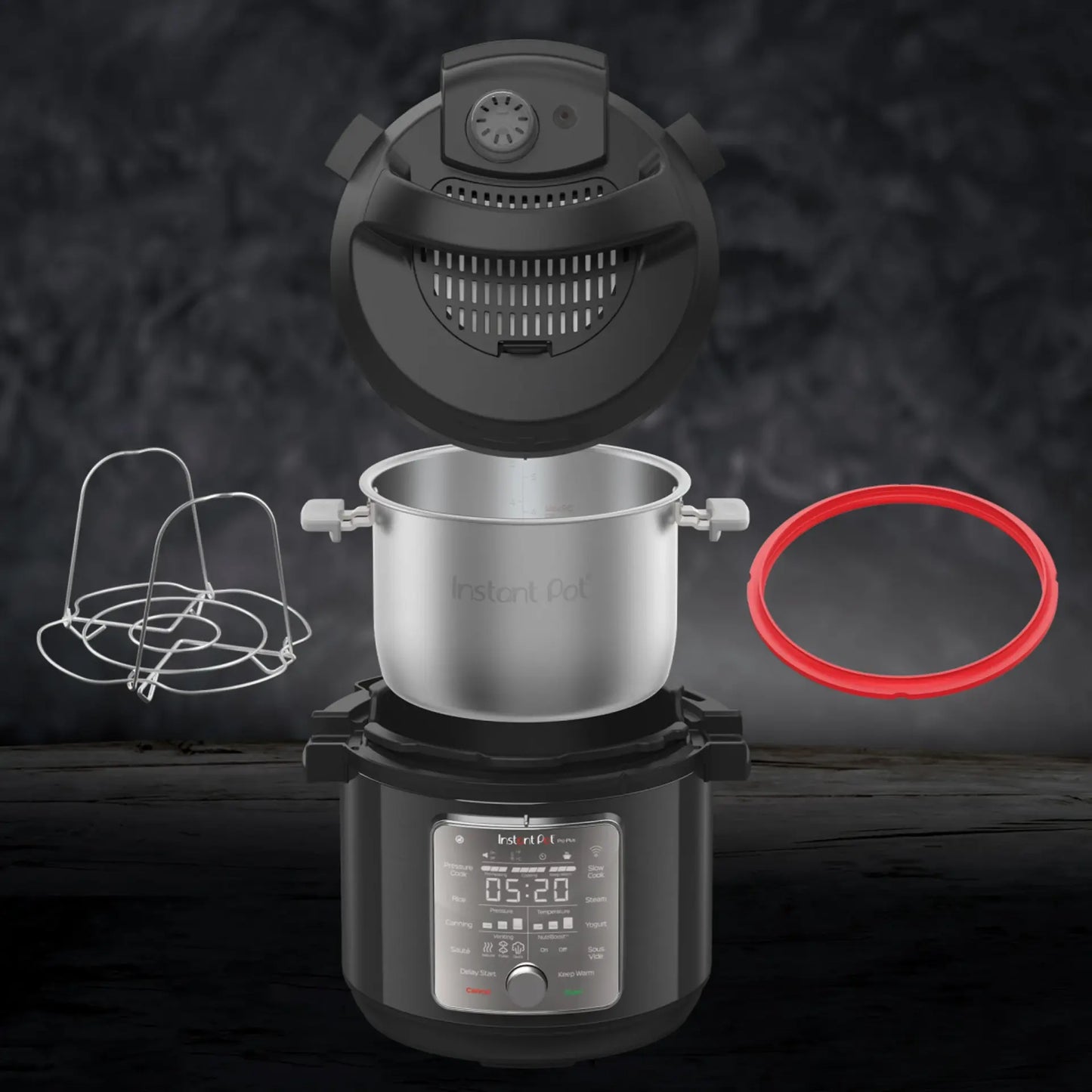 Instant Pot Pro Plus Smart 10‑en‑1 con Wi‑Fi (6 L)